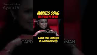 Leah Salongas reaction on Marites Song  VIRAL ampFUNNY [upl. by Princess990]