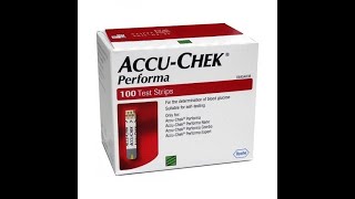 How to Use Accu Chek Performa Strips [upl. by Ciro176]