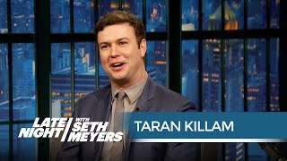 Taran Killams Worst SNL Injuries  Late Night with Seth Meyers [upl. by Wawro399]