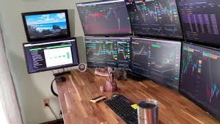 Trading Desk Setup Tour Functional not Fancy [upl. by Melgar]