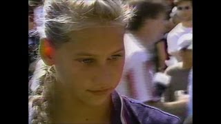 Anna Kournikova vs Steffi Graf US Open 1996 [upl. by Norford]