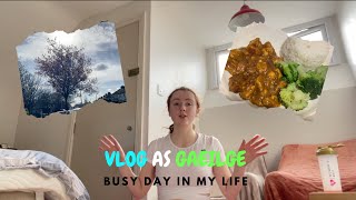 VLOG  AS GAEILGE  IN IRISH day in my life [upl. by Deibel]