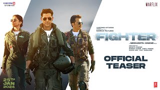 Fighter  Teaser  Hrithik Roshan  Deepika Padukone  Anil Kapoor  Siddharth Anand  25 Jan 2024 [upl. by Halas441]