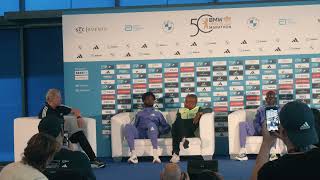 Berlin Marathon 2024 Elite Men Press Conference [upl. by Teyut287]