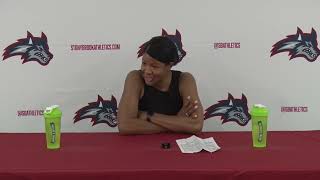 Stony Brook Womens Basketball Postgame Press Conference  Nov 27 2024 [upl. by Tenom]