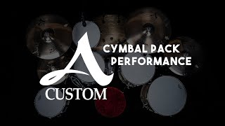 Zildjian A Custom Cymbal Pack Performance [upl. by Aratal]