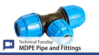 MDPE Pipe and Fitting [upl. by Cornall]