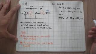 Problem 41 Fundamental of Electric Circuits AlexanderSadiku 5th Edition  Linearity Property [upl. by Naut]