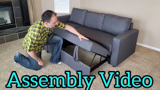 Bring In The Difference With Yaheetech Sectional Sofa Assembly Video [upl. by Schwejda]