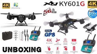 My First Drone KY601G 2000M 4K Range Unboxing [upl. by Hole]