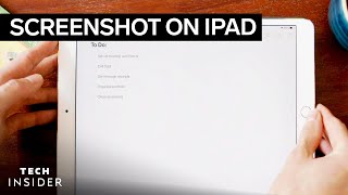 How To Take A Screenshot On iPad [upl. by Aikemehs]