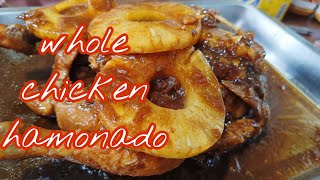 Whole chicken recipe CHICKEN RECIPEdelicious chicken hamonado [upl. by Veneaux]