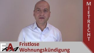 Fristlose Kündigung des Mietverhältnisses  Mieter wirft Vermieter aus der Wohnung [upl. by Odab]