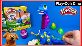 Play Doh Dino crew uitpakken en spelen  Family Toys Collector [upl. by Nelie]