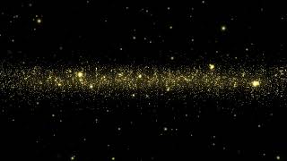 Glowing Golden Dust Particles Background Looped Animation  3000 Minutes  Free HD Version Footage [upl. by Napas]