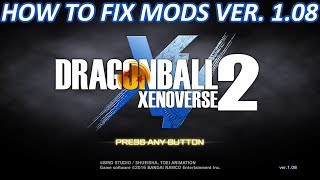 How to Update Xenvoerse 2 Patcher How to Fix Mods after EVERY UPDATE Dragon Ball Xenoverse 2 [upl. by Ivens]