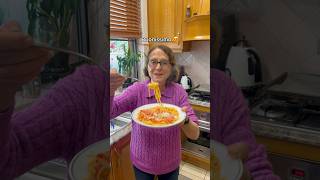 How Nonna makes her quick pasta sauce 🍝❤️🍅 [upl. by Irret]