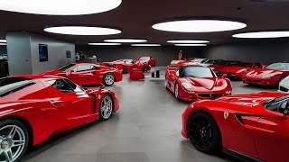 Visiting an Immaculate Ferrari Collection [upl. by Hnoj]