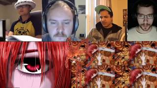 Elfen Lied Opening Reactions [upl. by Ytirev]