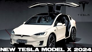 NEW 2024 Tesla MODEL X Redesign Model  Interior And Exterior  Price amp Release Date [upl. by Annehs946]