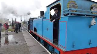 Boness amp Kinneil Railway Autumn Steam Gala 31119 [upl. by Alyakem]