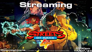 Streets of Rage 4  Un Clásico del Beat em Up ahora en HD con The Overnighters [upl. by Ramsden]