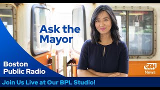 Boston Public Radio Live from the BPL With Mayor Michelle Wu [upl. by Darooge]