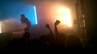 HD  Crystal Castles  Air War Live Paris  La Cigale 301010 [upl. by Ahseele]