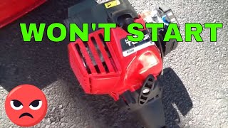 How To Adjust Or Tune The Carburetor On A Weedeater StepbyStep [upl. by Iadrahs]