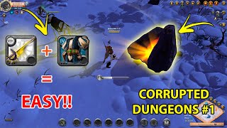 Corrupted Dungeon 1 Dessangradora Bloodletter  Albion Online [upl. by Htiekal260]