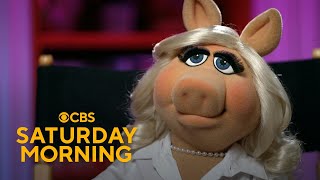 An exclusive interview with Miss Piggy after quotMuppetsquot milestone [upl. by Bard]