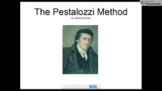 The Pestalozzi Method [upl. by Inalawi294]