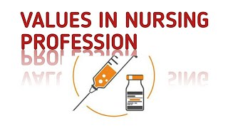 values in nursing  nursing as a profession [upl. by Tenej]