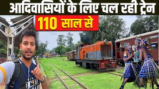 110 Years old Bilimora Waghai NG train for Tribals through Lush green ghats [upl. by Dalis]