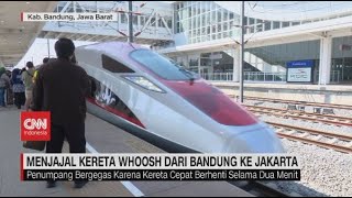 Menjajal Kereta Whoosh Dari Bandung Ke Jakarta [upl. by Martelli806]