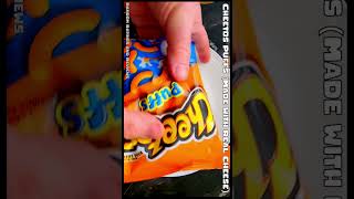 Cheetos Puffs Made with Real Cheese RandomRatingsandReviews Cheetos snacks [upl. by Sedruol]