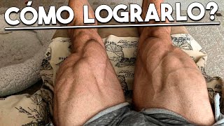 Cómo Aumentar MASA MUSCULAR en PIERNAS y GLUTEOS en el gym ✅COMPROBADO [upl. by Ainel]