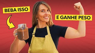 Vitamina para GANHAR PESO e aumentar MASSA MUSCULAR [upl. by Essile]