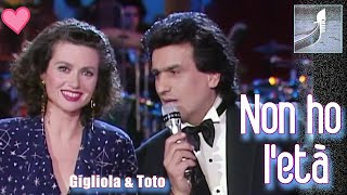 GIGLIOLA CINQUETTI amp TOTO CUTUGNO quotNON HO LETÀquot In vivo allEurovision di Roma 1991 ⬇️Lyrics [upl. by Nikkie]