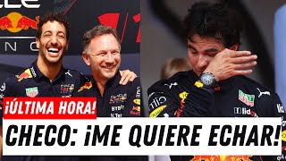 HORNER QUIERE ECHAR A CHECO PÉREZ PARA TRAER A SU AMIGO RICCIARDO [upl. by Amanda]