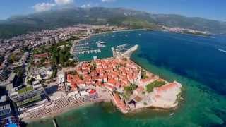 Montenegro Budva and Sveti Nikola Air video from a Drone FPV [upl. by Vincentia]