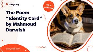 The Poem “Identity Card” by Mahmoud Darwish  Essay Example [upl. by Eca406]