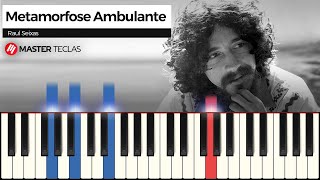 Metamorfose Ambulante  Raul Seixas  Piano Tutorial [upl. by Niarfe865]