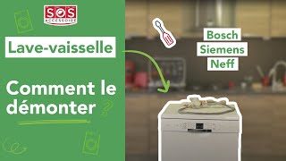 🔧 Comment démonter un lavevaisselle BoschSiemensNeff [upl. by Gladstone91]