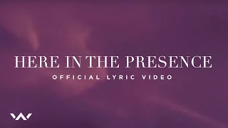 Here in the Presence  Official Lyric Video  Elevation Worship [upl. by Einnal924]