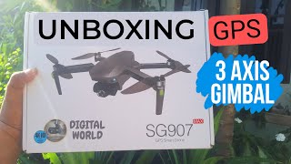 Unboxing Drone SG907 MAX [upl. by Ellie]