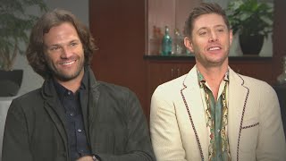 Jared Padalecki and Jensen Ackles Tear Up Talking Final Season of Supernatural Exclusive [upl. by Thedric120]