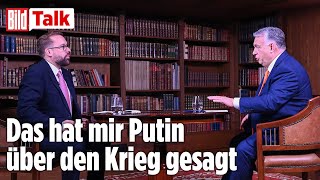 Ungarns Ministerpräsident Viktor Orban über seinen Besuch bei Putin  RONZHEIMER [upl. by Asertal]