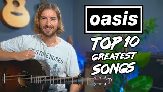 Top 10 OASIS Songs RANKED [upl. by Godrich35]