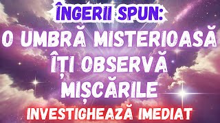 MESAJ DE LA ÎNGERI│O UMBRĂ MISTERIOASĂ ÎȚI OBSERVĂ MIȘCĂRILE [upl. by Steele324]